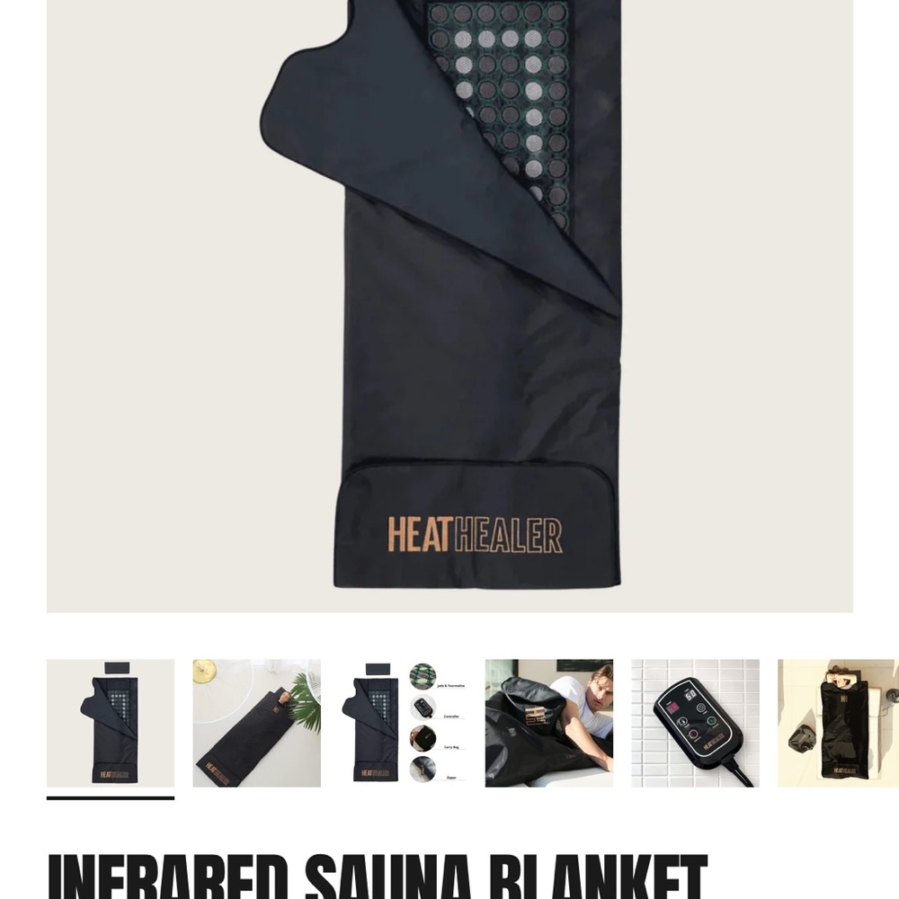 Infrared Sauna Blanket - Black
